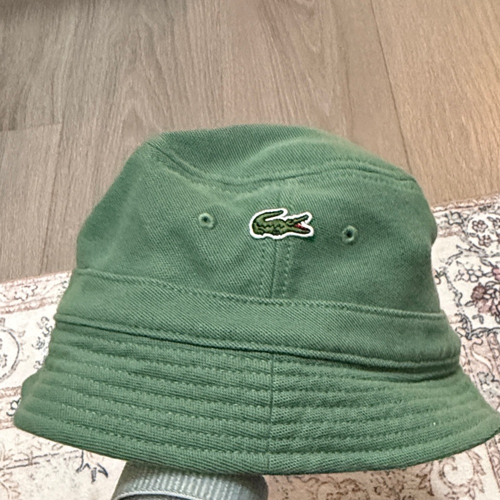 Lacoste women's Forest Green Bucket Hat